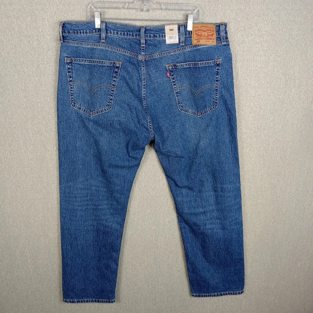 NWT Levi's 505 Jeans Size 40x29 Regular Fit Straight Leg Classic Denim 5-Pocket
